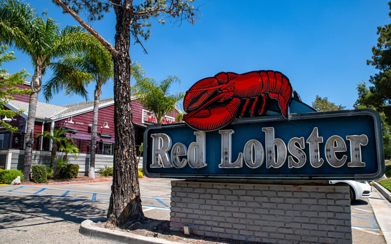 A Red Lobster location in Santa Clarita, California, U.S.A.
