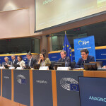 Representatives of fishing and aquaculture organizations at the European Parliament