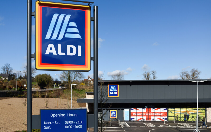 An Aldi in Derbyshire, U.K.