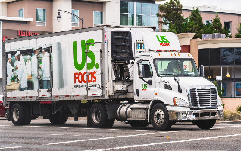 A US Foods truck