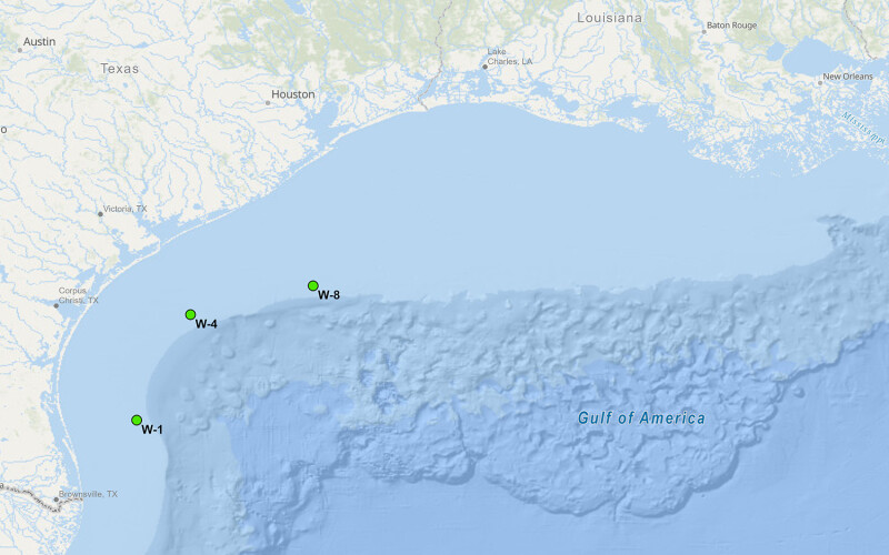 AOAs identified off the coast of Texas