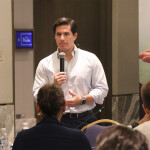 CNA Executive President José Antonio Camposano presenting at the first session of the Energy Working Group
