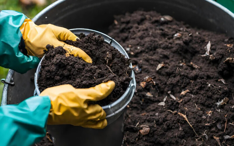 Waste destined for reuse as fertilizer