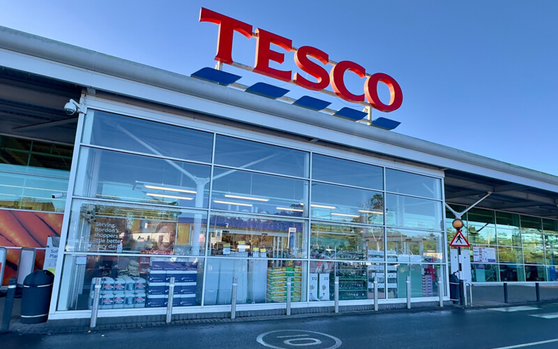 A Tesco location in Bordon, U.K.