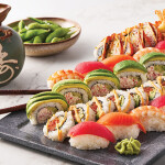 A tray of sushi from Sam's Club