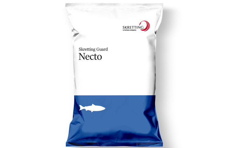 Mock up of Skretting's Necto product