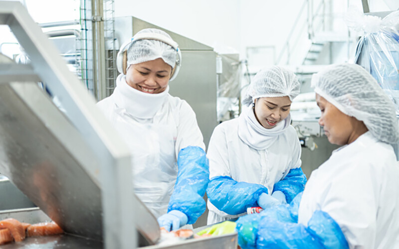 Bakkafrost processing workers