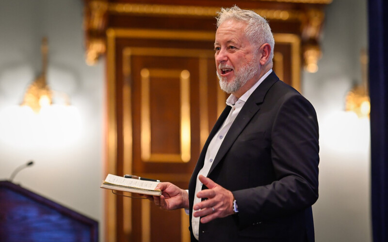 UKSF Chair Simon Smith at the group's inaugural conference