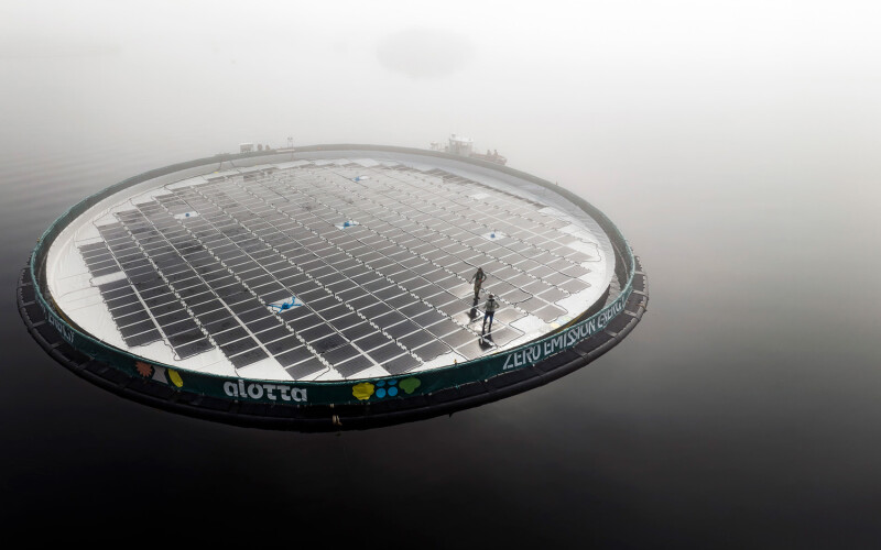 Alotta installation at Trusal site