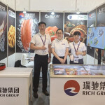 Dalian Rich representatives at the 2024 SIAL InterFOOD show in Jakarta, Indonesia