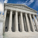 The front of the U.S. Supreme Court