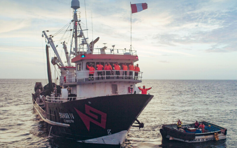 A Pesquera Hayduk fishing vessel