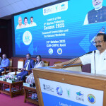Indian officials at the launch of the country's fisheries census