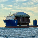 Nordlaks "Project Hydra" floating in a large freight ship