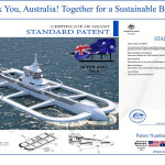 Ocean Arks Tech's Australian patent for its superyacht concept