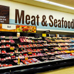 The seafood section within a Food Lion grocery store in Manassas, Virginia, U.S.A.