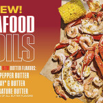 A promotion for Red Lobster's new seafood boil flavors