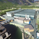 Renderings of the expanded Tytlandsvik Aqua post-smolt facility, which Grieg co-owns with Bremnes Seashore and Vesthavbruk