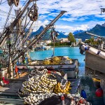 Fishing boats in Valdez, Alaska