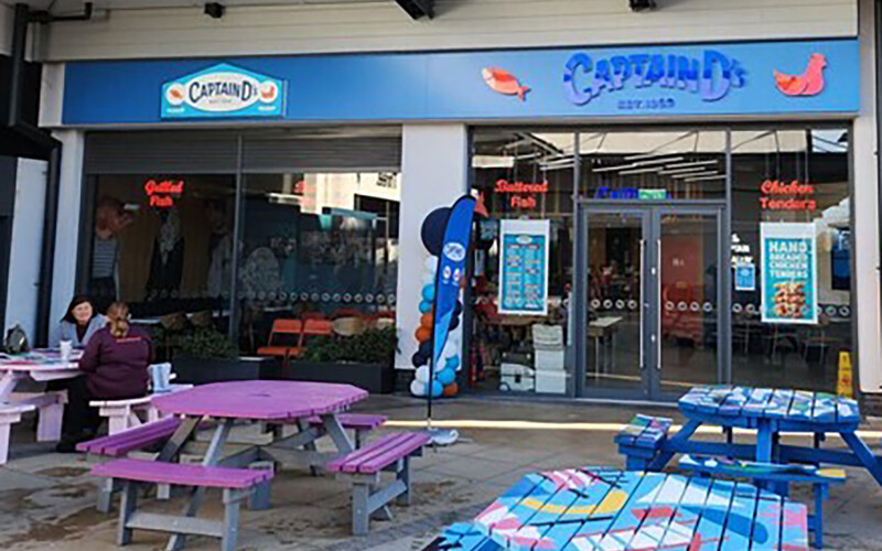 Captain D's first U.K. location in Broadstairs