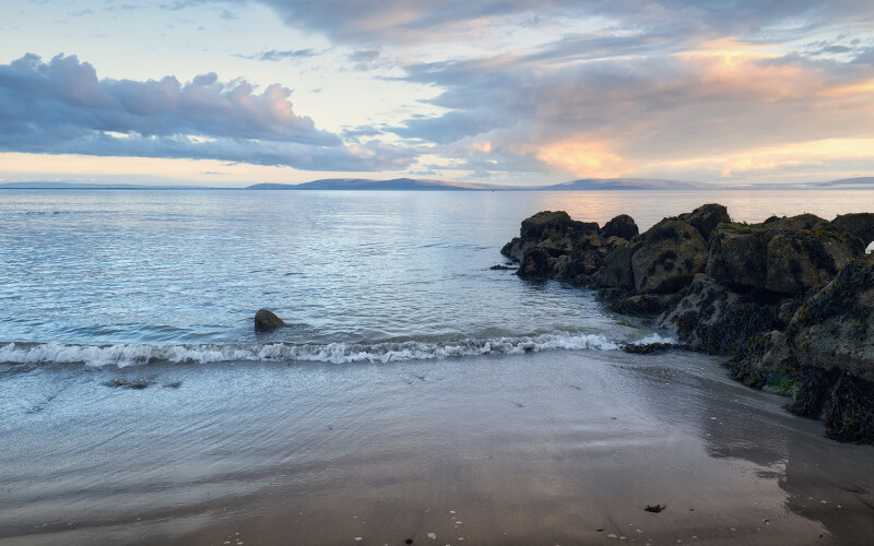 The Galway coastline, where spiny lobster is harvested
