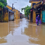 Flooding in Hoi An, Vietnam