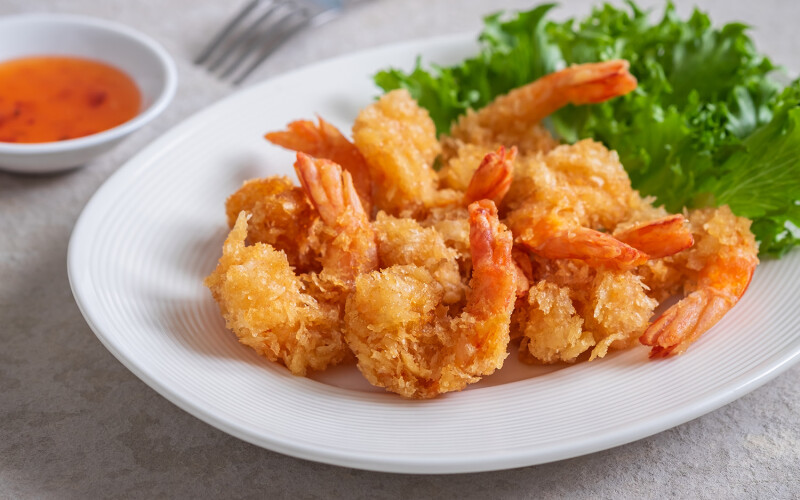breaded shrimp