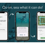 Screengrabs of the Ava Ocean app