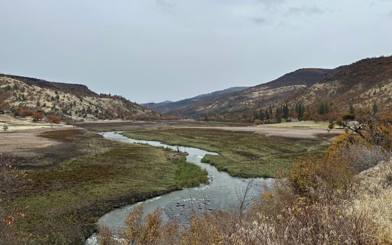 The Klamath River following dam removals