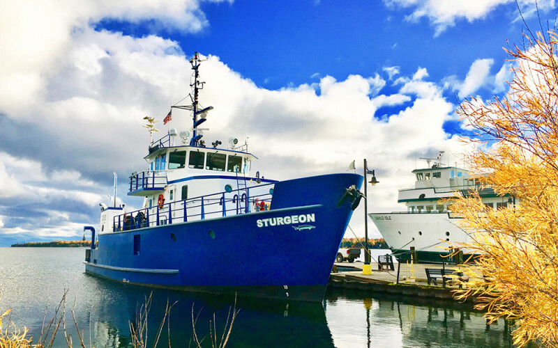 A GLSC research vessel
