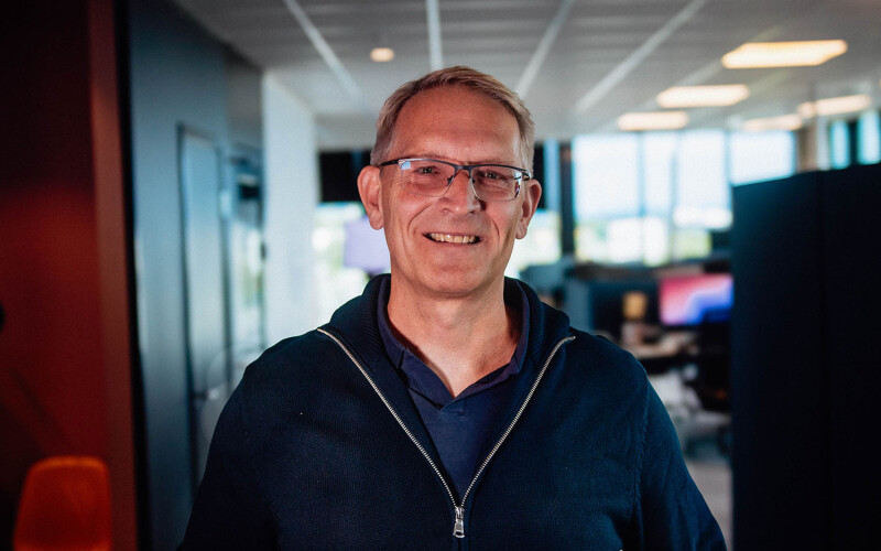 Steiner Fossen at the company's headquarters
