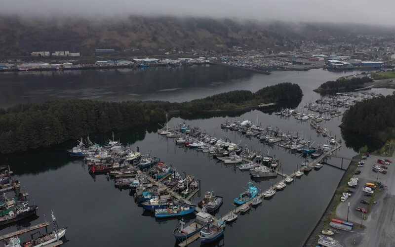 Fishing vessels in Alaska