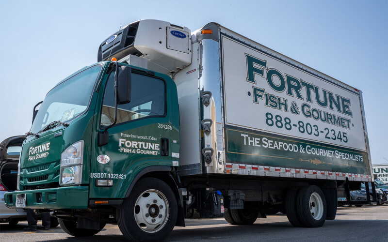 A Fortune Fish truck