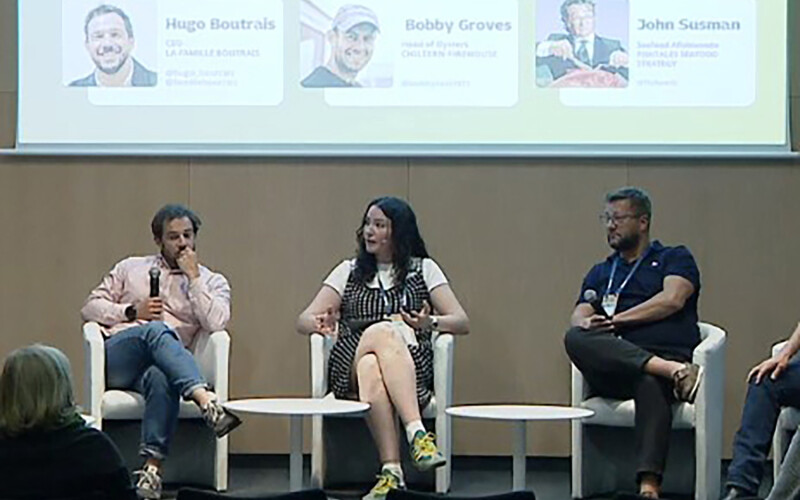Six panelists discussed the elevation of oyster farming around the world at the 2025 Seafood Expo Global