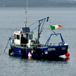 A fishing boat in County Donegal, Ireland