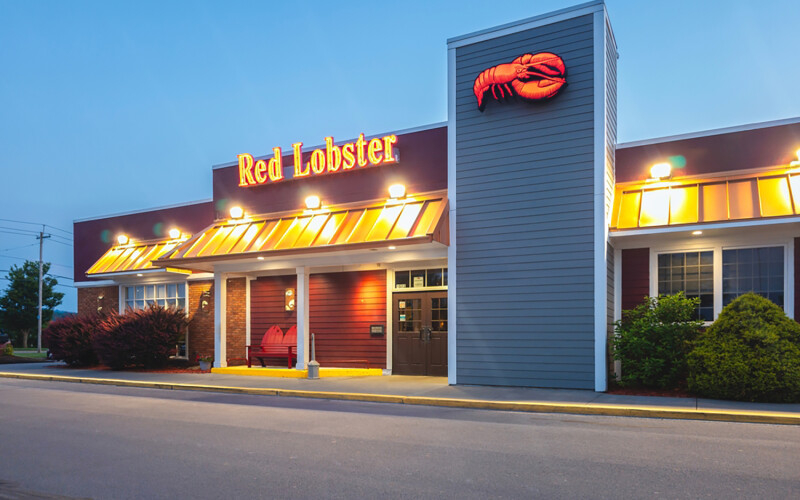 A Red Lobster location in New Hartford, New York, U.S.A.