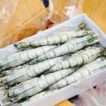 Tiger shrimp from Thailand imported to China