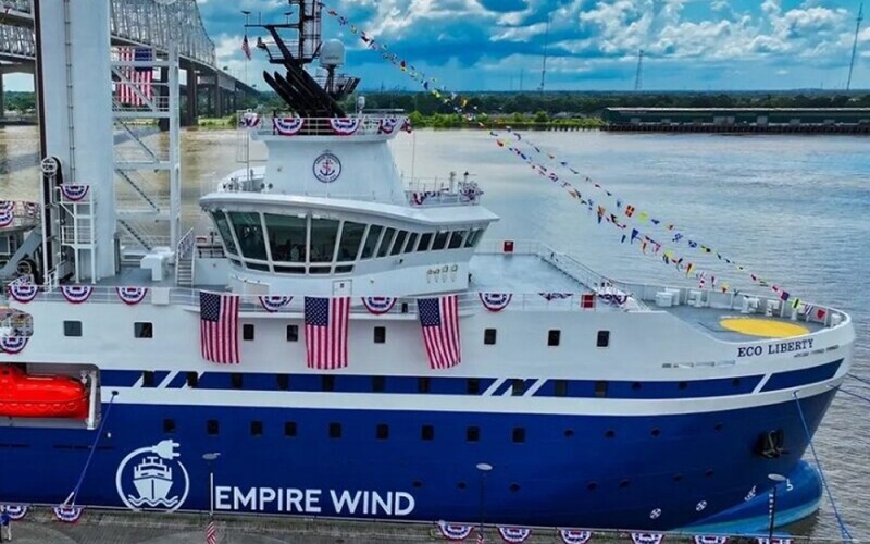 An Empire Wind workboat