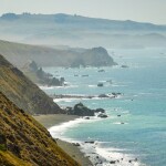 The ocean off of Sonoma County