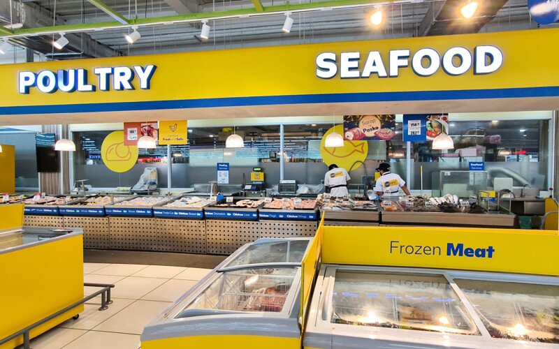 A grocery store in the Philippines