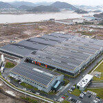 An aerial view of Nordic Aqua Partners' facility in Ningbo, China