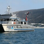 A NOAA Fisheries research vessel