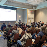 One of several concurrent presentations being held at the Northeast Aquaculture Conference and Exposition