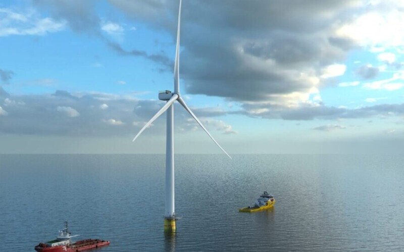 A rendering of Empire Wind 1