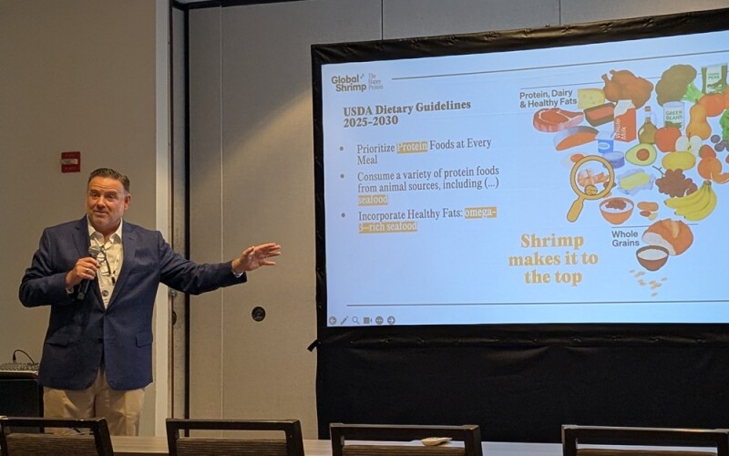 Global Shrimp Council Co-Founder Gabriel Luna