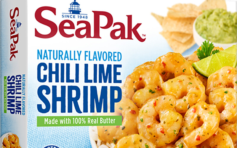 SeaPak's new Chili Lime Shrimp product