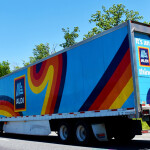 An Aldi truck in Virginia