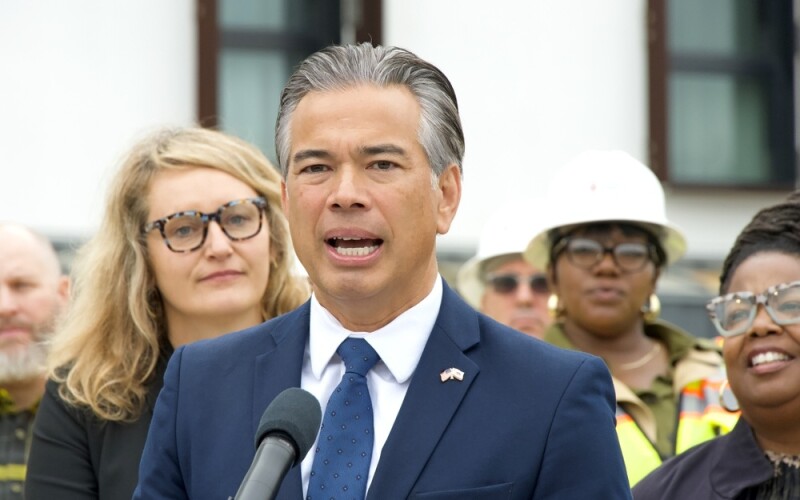 California Attorney General Rob Bonta