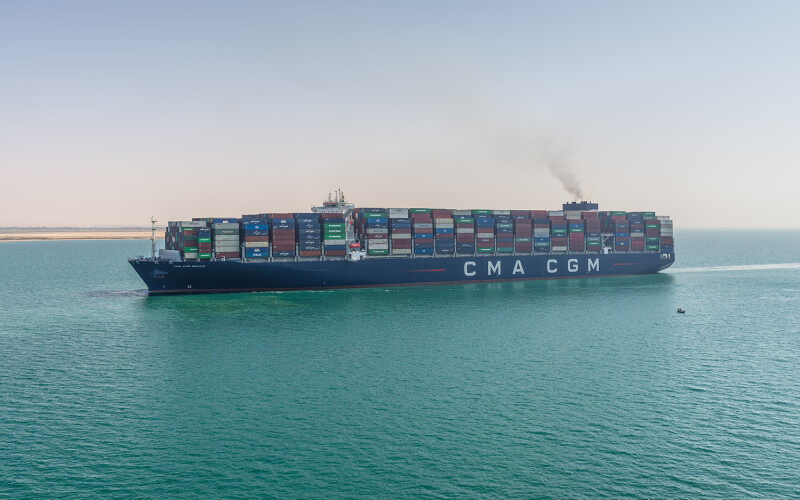 CMA CGM container