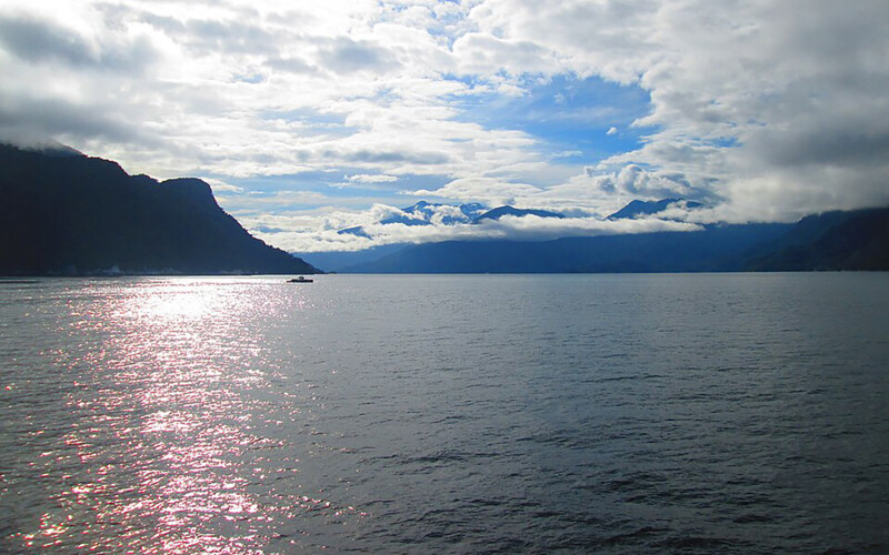 The Reloncaví Estuary in Southern Chile